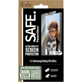 PanzerGlass SAFE Screen Protector Samsung Galaxy S25 Ultra Ultra-Wide