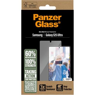 PanzerGlass Screen Protector Samsung Galaxy S25 Ultra Ultra-Wide Fit