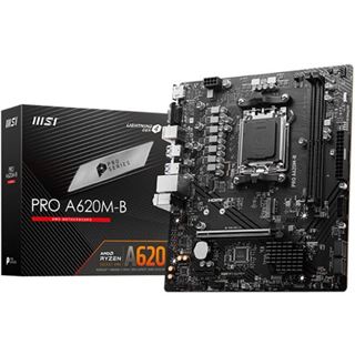 MSI Pro A620M-B AMD A620 So.AM5 DDR5 mATX Retail