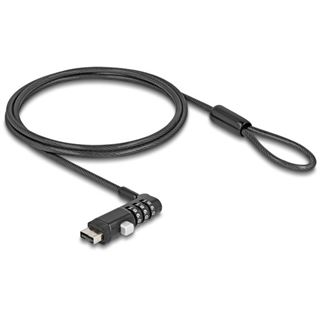 NaviLock Sicherungskabel, USB Typ-A Buchse mit Zahlenschloss