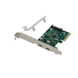 Conceptronic PCI Express Card 2xPort USB 3.2 Gen2 Typ-C sw