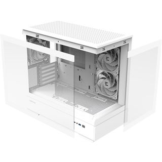 Zalman P30 V2 Mini Tower ohne Netzteil weiss