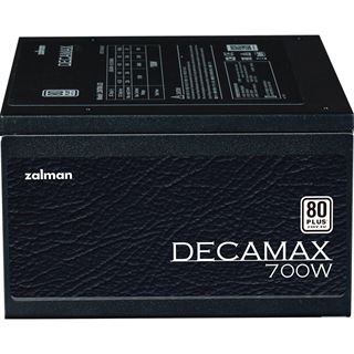700 Watt Zalman Decamax ZM700-LX3 Teilmodular 80+