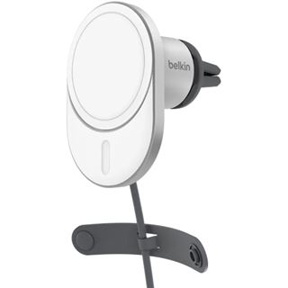 BELKIN BOOSTCHARGE MAGNET KABELLOSES QI2(15W) OHNE KFZ-NETZTEIL WEISS