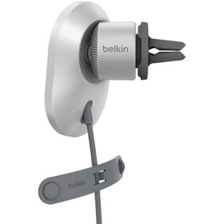 BELKIN BOOSTCHARGE MAGNET KABELLOSES QI2(15W) OHNE KFZ-NETZTEIL WEISS