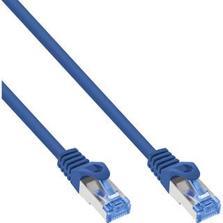 (&euro;7,80*/1m) 0.50m InLine Cat. 6a Patchkabel S/FTP RJ45 Stecker