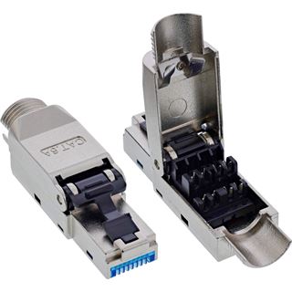 InLine RJ45 Stecker Cat.6A 500MHz, feldkonfektionierbar, geschirmt