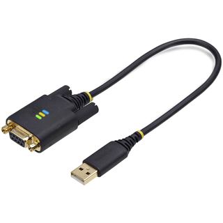 0.30m StarTech USB to Null Modem Serial Adapter Cable, FTDI, RS232 -