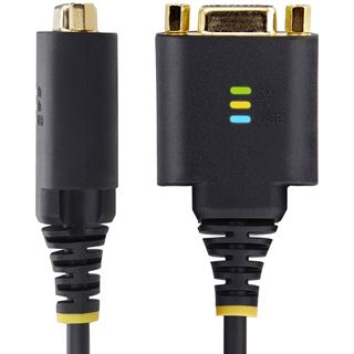 0.30m StarTech USB to Null Modem Serial Adapter Cable, FTDI, RS232 -