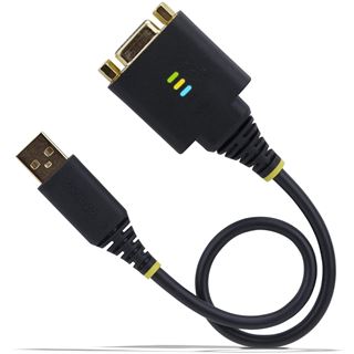 0.30m StarTech USB to Null Modem Serial Adapter Cable, FTDI, RS232 -