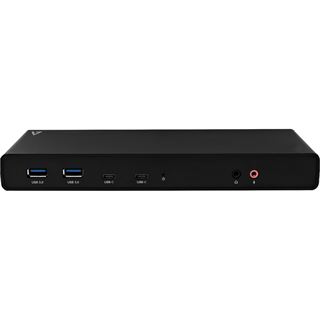 V7 USB-C DISPLAYLINK DUAL 4K DOCK 100W PD 2X HDMI 2X DP GB RJ45