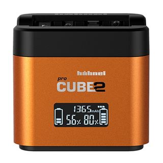 Hähnel Doppelladegerät Pro Cube 2 - Sony mit LCD-Display