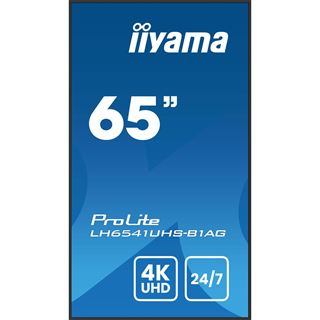 64,5" (163,90cm) iiyama ProLite LH6541UHS-B1AG schwarz 3840x2160
