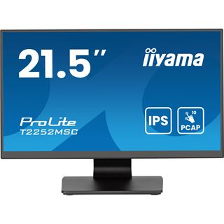 21,5" (54,61cm) iiyama ProLite T2252MSC-B2AG schwarz 1920x1080