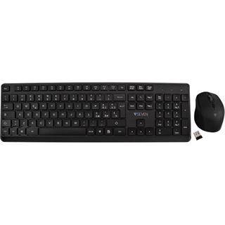 V7 PRO WIRELESS KEYBOARD MOUSE IT QWERTY ITALIAN LASERED KEYCAP
