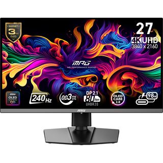 27" (68,58cm) MSI MPG 272URXDE QD-OLED schwarz 3840x2160 1x