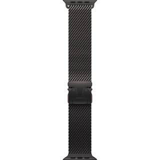 APPLE 49mm Black Titanium Milanese Loop - Large