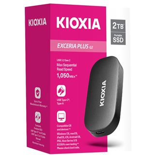 2TB Kioxia EXCERIA PLUS G2 Portable SSD