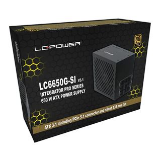 650 Watt LC-Power Integrator Pro Modular 80+ Gold