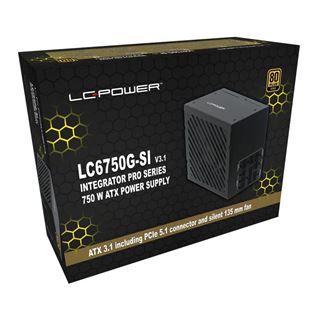 750 Watt LC-Power Integrator Pro Modular 80+ Gold