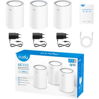 Cudy AX3000 Wi-Fi 6 Mesh 2.5G Solution 3-Pack