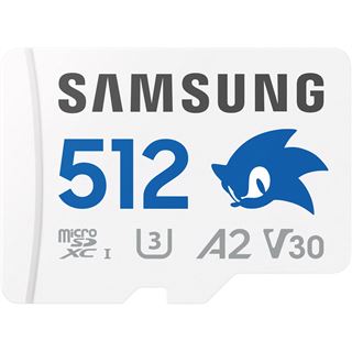 512GB SAMSUNG Sonic microSD Speicherkarte UHS-I U3 Full HD 4K UHD
