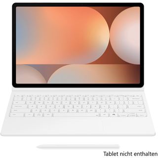 Samsung Book Cover Keyboard f&uuml;r Tab S10+/S9+/S9 FE+ white