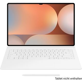 Samsung Book Cover Keyboard f&uuml;r Tab S10 Ultra/S9 Ultra white