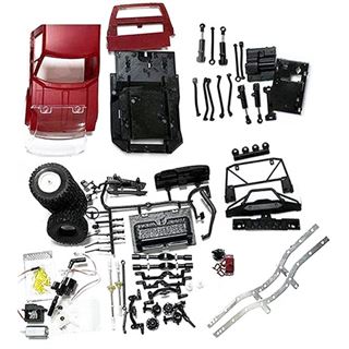 Amewi RC Auto Pickup Truck Bausatz/Ohne Zubehör rot /14+