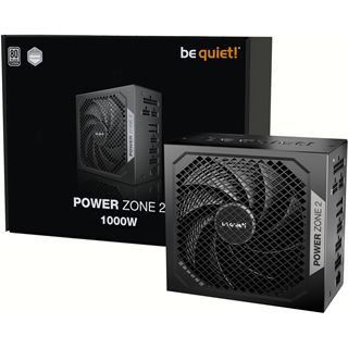 1000 Watt be quiet! Power Zone 2 Modular 80+ Platinum
