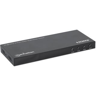 Manhattan 4K 30Hz 4-Port HDMI Multiviewer Switch
