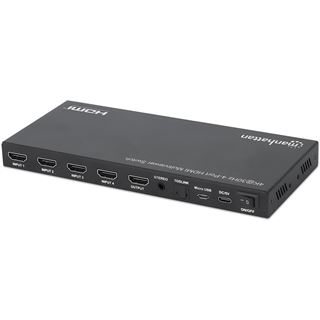 Manhattan 4K 30Hz 4-Port HDMI Multiviewer Switch