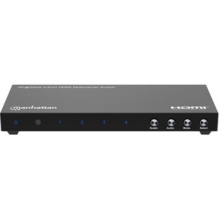 Manhattan 4K 30Hz 4-Port HDMI Multiviewer Switch