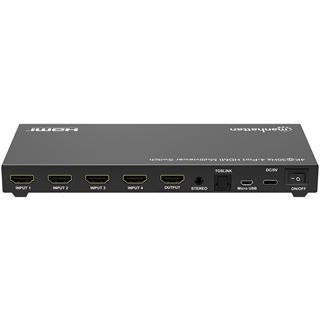Manhattan 4K 30Hz 4-Port HDMI Multiviewer Switch