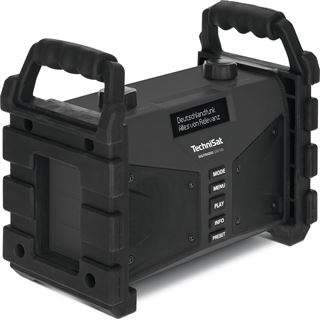 TechniSat DIGITRADIO 230 OD DAB+ Baustellenradio AUX, Bluetooth, UKW,