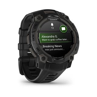 GARMIN Instinct 3 AMOLED 45 mm Smartwatch schwarz