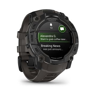 GARMIN Instinct 3 AMOLED 50 mm Smartwatch schwarz