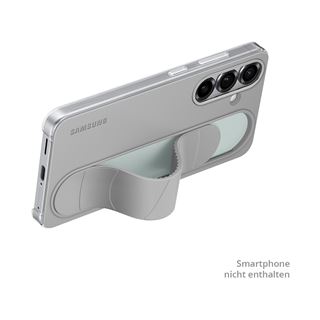 SAMSUNG Standing Grip Case Galaxy S25 Gray