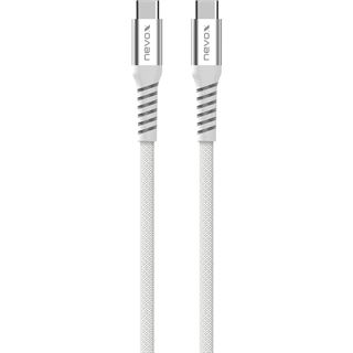 (&euro;18,90*/1m) 1.00m Nevox USB-C Anschlusskabel USB C Stecker auf