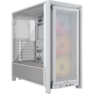 Corsair 4000D RS ARGB Midi Tower ohne Netzteil weiss