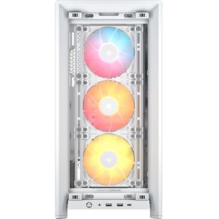 Corsair 4000D RS ARGB Midi Tower ohne Netzteil weiss