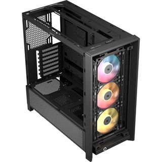 Corsair Frame 4000D RS ARGB Midi Tower ohne Netzteil schwarz