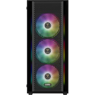 Gamdias Aura GC2 Elite ARGB Midi Tower ohne Netzteil schwarz