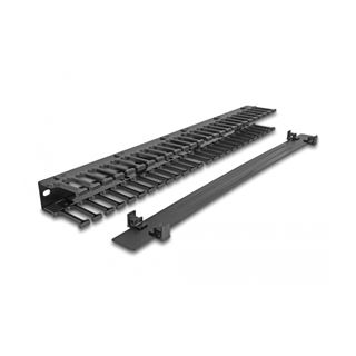 Delock Kabelmanagement Rangierpanel mit 3 Öffnungen 19" 1 H