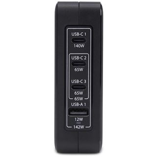 Startech 140W USB-C-Wandladegerät 3x USB-C/1x USB-A PD 3.1