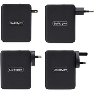 Startech 140W USB-C-Wandladegerät 3x USB-C/1x USB-A PD 3.1