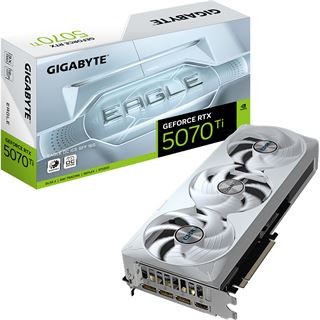 16GB Gigabyte GeForce RTX 5070 Ti Eagle OC ICE SFF Aktiv PCIe 5.0 x16