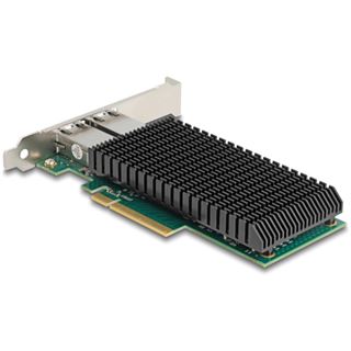 Delock PCI Express x8 Netzwerkkarte 10 Gigabit LAN 2 x RJ45