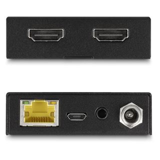Delock HDMI Extender Set &uuml;ber Cat.6 Kabel 4K 60 Hz 50 m