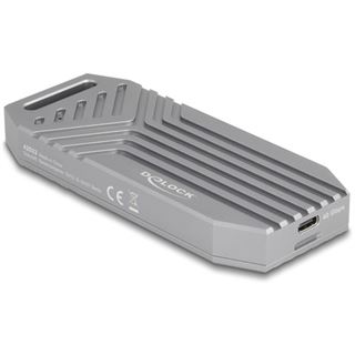 Delock M.2 NVMe SSD Geh&auml;use USB 40 Gbps - werkzeugfrei